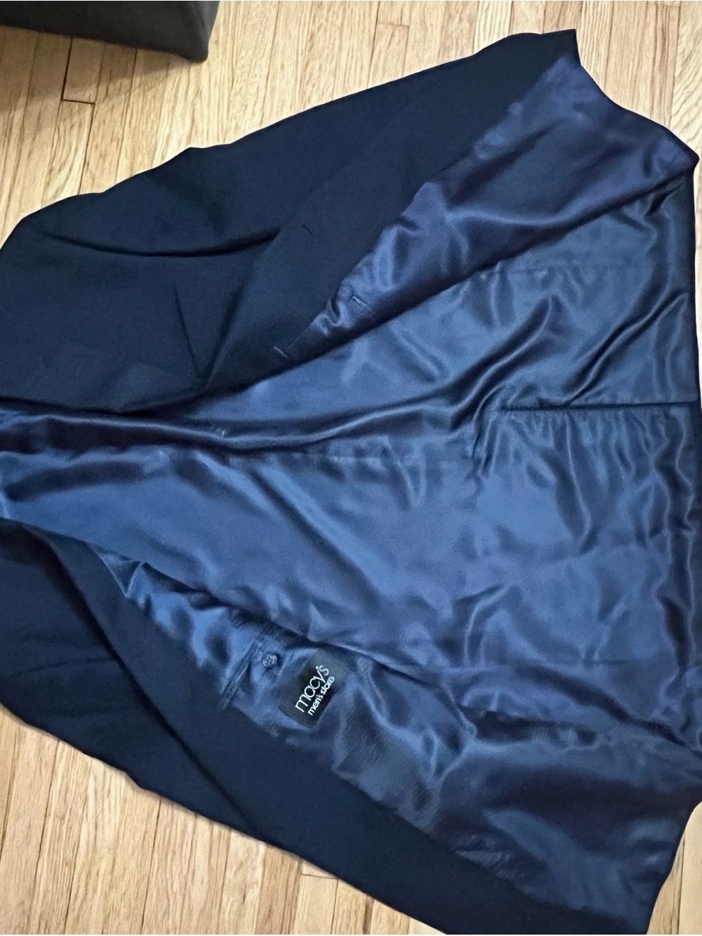 Andrew Fezza Men's Navy Blue Blazer Jacket